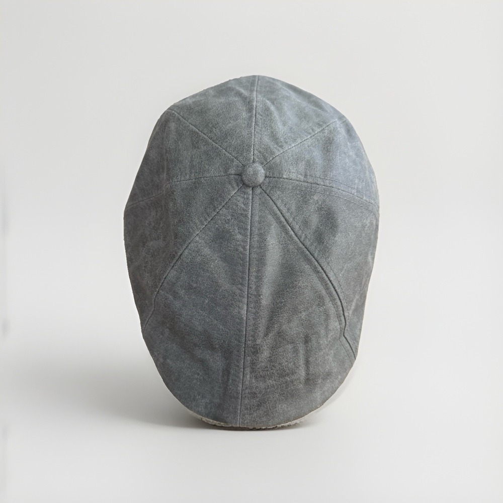 Boston Scally "Scrapyard"Cap Steel Horse Size XXL Leather